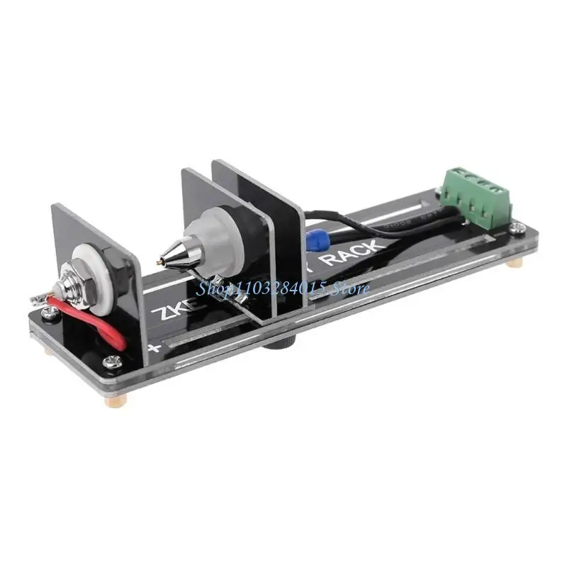 حامل اختبار سعة البطارية عالي الجودة R6FF لـ 21700,26650,18650، AA، AAA، حامل اختبار دقيق وفعال للبطارية