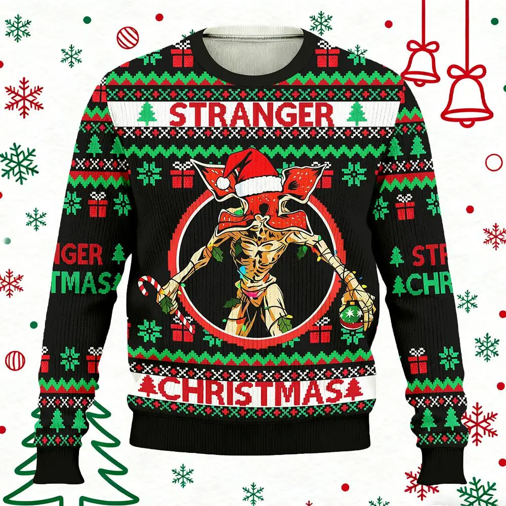 عيد الميلاد غريب البلوز القبيح طباعة البلوز عطلة حزب شيء مضحك نمط القمم الخريف/الشتاء الرجال والنساء