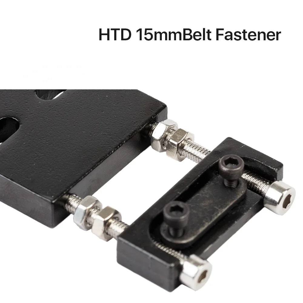 Belt Fastener For Width 15MM Open-Ended Timing Belt Transmission Belts For X/Y Axis Hardware Tools Machine Parts