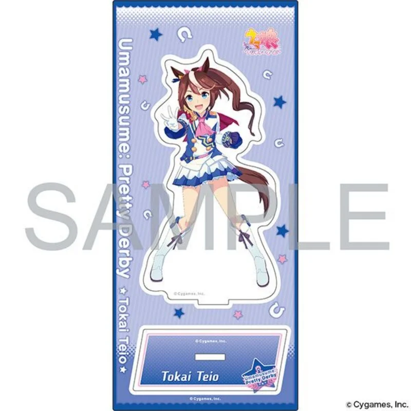 Anime Umamusume: Pretty Derby Nice Nature Tokai Teio Acrylic Stand Model Plate Keychains Desktop Ornament Fans Gifts