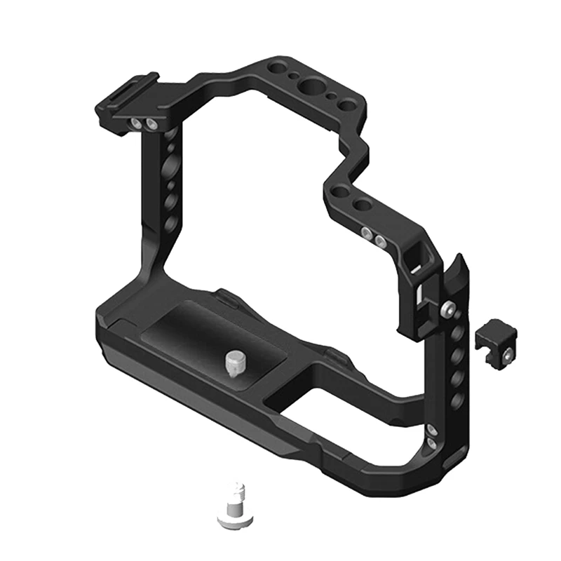 

Camera Cage for Canon EOS R50 Protective Frame Extension Cold Shoe DSLR Tripod Stabilizer Holder Mount