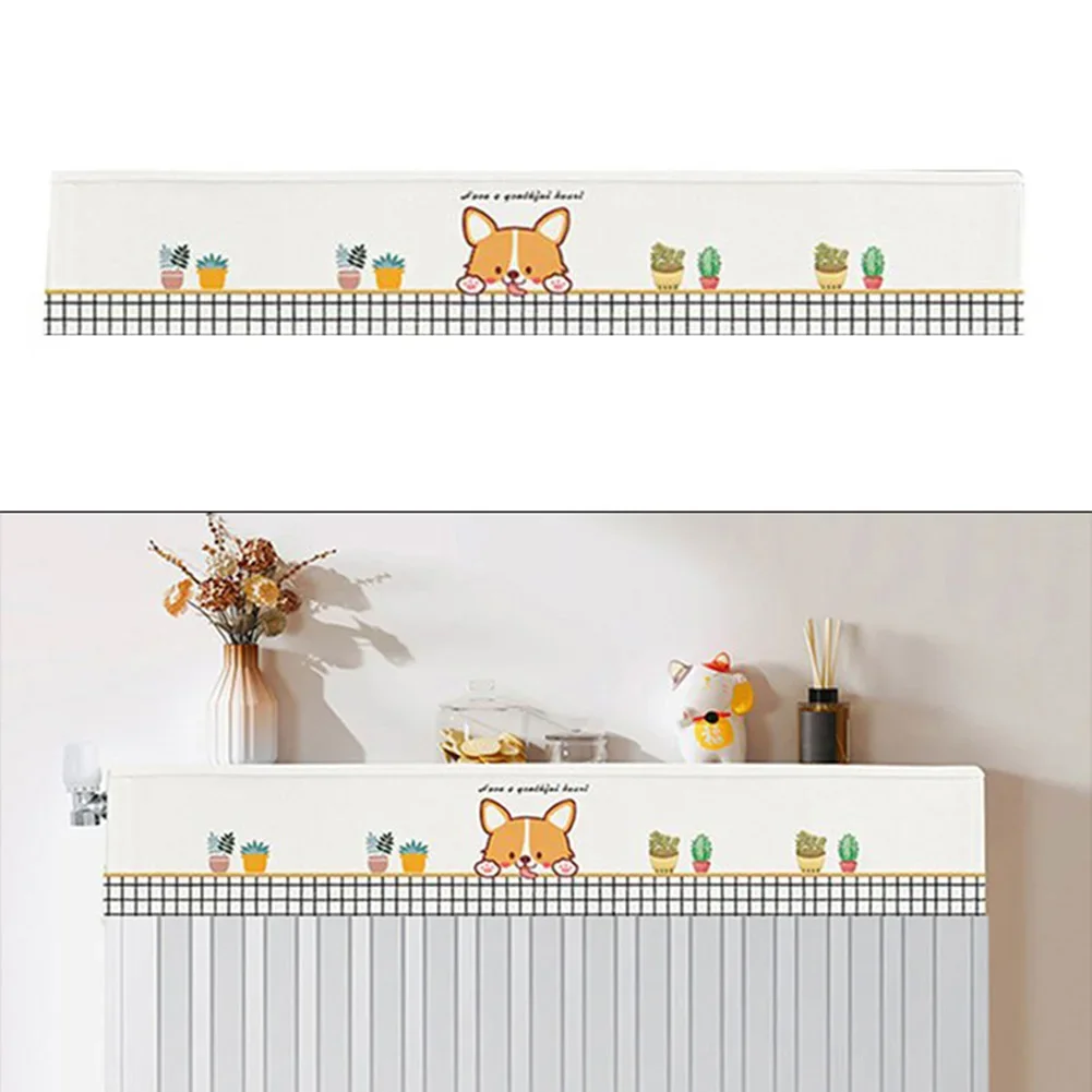 Radiator Dust Cover To Block Decorative Radiator Anti-smoke Shielding Decoration Home Improvement Heating Cooling