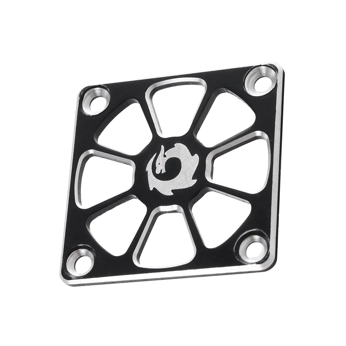 Couvercle de ventilateur de refroidissement en carbone et métal, pour moteur RC ESC, couvercle de protection, noir, 40mm