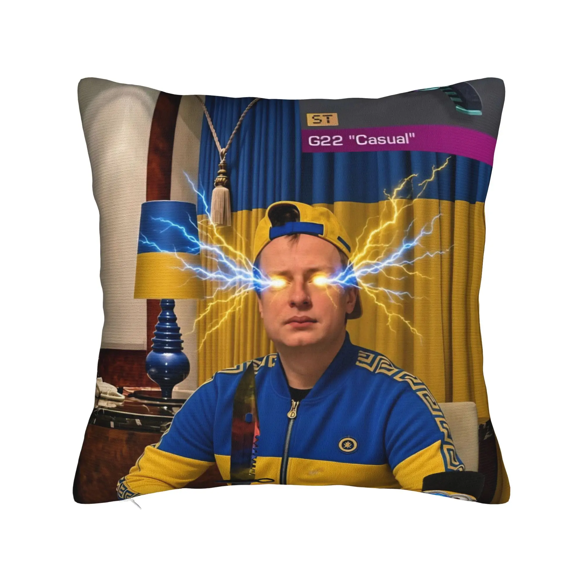 Decorative Pillowcase Funny Mellstroy Merch Bed  Throw Pillow Case Cover Square Multi-Size