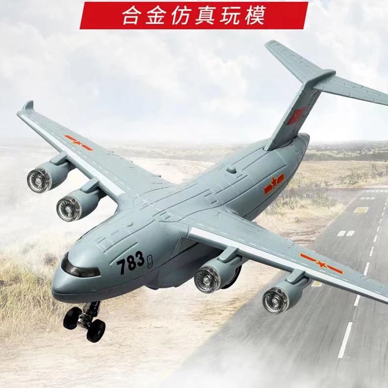 

Diecast Alloy 22cm Long Y-20 Aircraft Model Transport Aircraft Adult Classic Collection Gift Display Souvenir Ornament