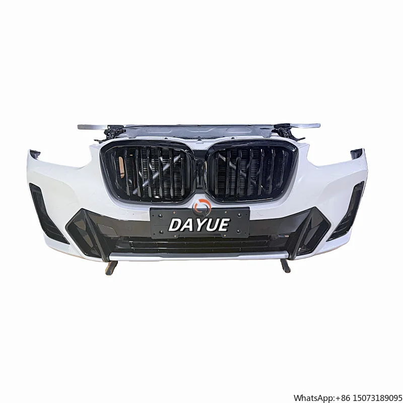

For X3 G01LCI X4 G02LCI Series Front Bumper Kit Plastic Assembly 2021-2023