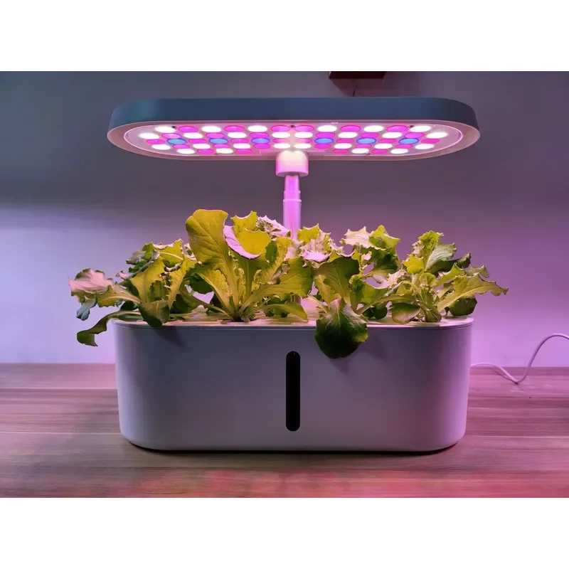 Smart Hydroponic System Indoor Soilless Cultivation Kit Vegetable Herb Garden Planter Box High Rigidity Plastic Pot for Home