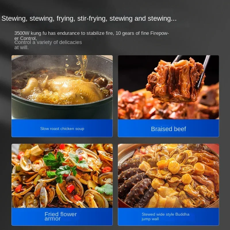 جديد طباخ التعريفي التجاري فرن المنزل زر المقبض التحكم المزدوج في فرن الطاولة عالي الطاقة