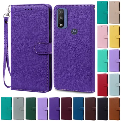 For Moto G Pure Case Moto GPure Leather Flip Wallet Case For Motorola G Pure XT2163-4 Phone Case Silicone Cover Coque Fundas