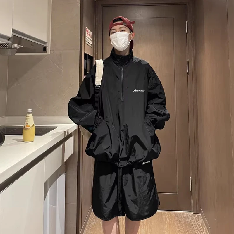 

Мужской легкий спортивный костюм You Lun Men для активного отдыха с защитой от солнца, быстросохнущий, повседневный, осенний, с длинными рукавами