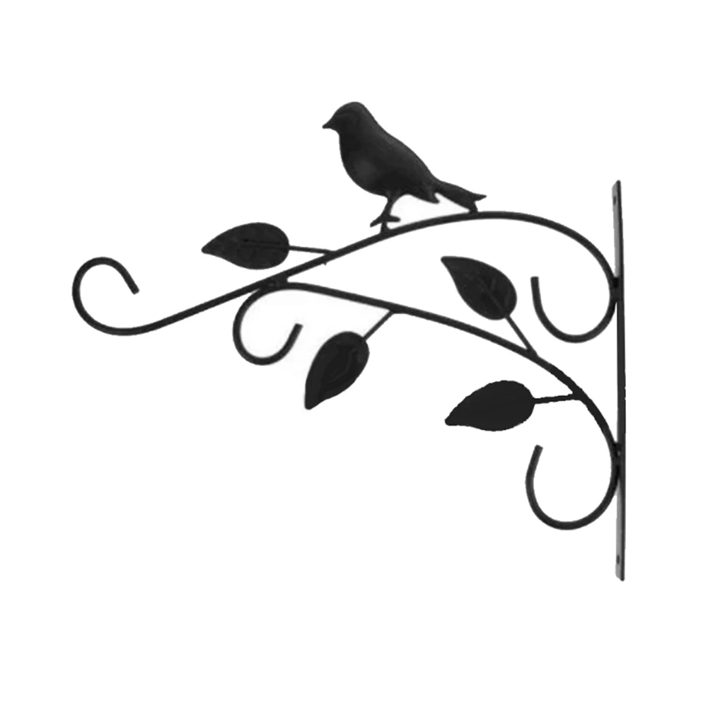 

Metal Plant Hanger Wall Mounted Decorative Hanger Hook Plant Hanger Hooks for Flower Basket Bird Feeder Wind Chime Lanterns