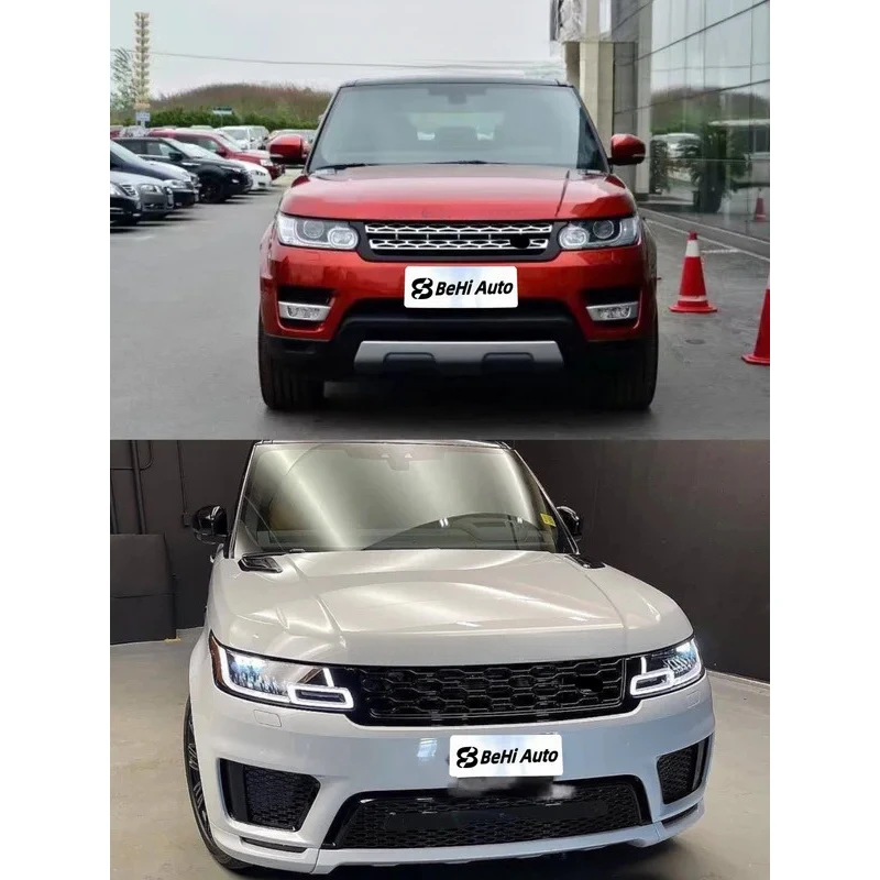 

Brand New High Quality Body Kits for Land- Rover Range .Rover Sport 2014-2017 Change to Sport 2020 OEM Style Front+Rear Bumper A