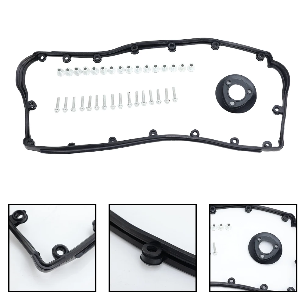 Car Engine Valve Cover Gasket Set For Volkswagen Transporter T5 Touareg 2.5 TDI 2003-2010 070103469A 070115315A Fit Replacement