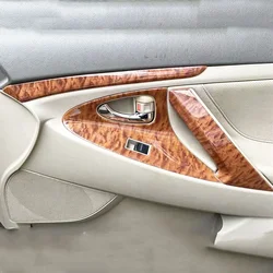 Car Accessories For Toyota Camry 2006- 2011 Wooden Color Interior Door Trim Decoration Part