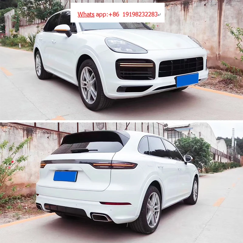 Sport Design Body Kits For Porsche Cayenne 9Y0 2018-2023 GTS Body Kits Bumper 9Y0 SD Front Bumper And Rear Bumper Car Grille - Image 2
