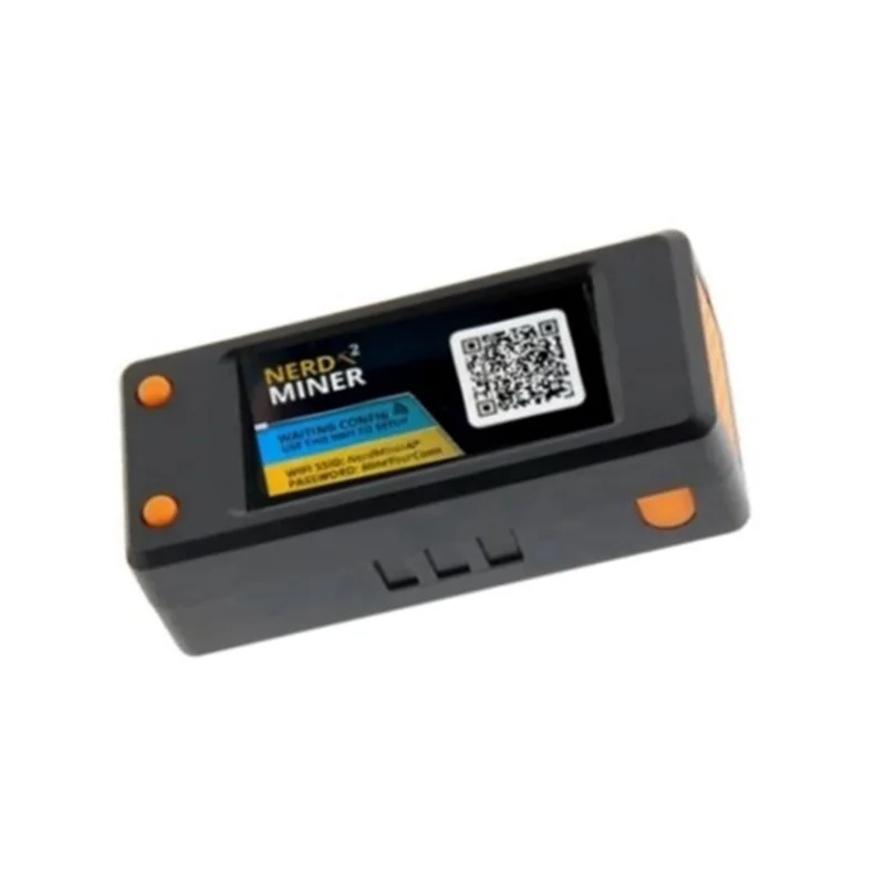 

A19E-Bitcoin Nerd Miner V2.0 T-Display-S3 BTC Crypto Solo Lottery Nerdminer Miner LCD Display 78KH/S With Shell