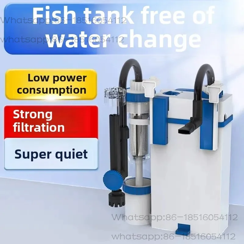 110V 220V SUNSUN Fish Tank Aquarium Filter Oxygen Filter YBF-500 Circulation Three-in-One Circulation Water Pump Wall-mounted