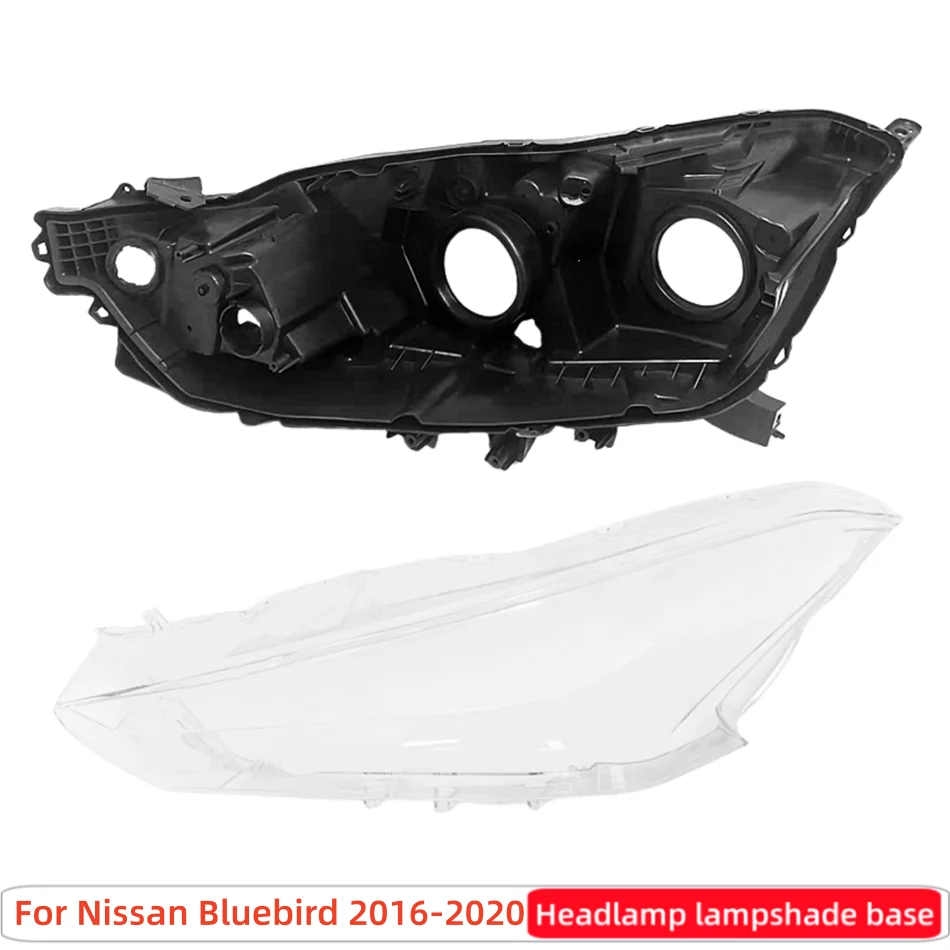 For Nissan Bluebird 2016 2017 2018 2019 2020 Car Interior Spare Parts Base Head Lamp Shell Back Casing Dust Cover For Headlights