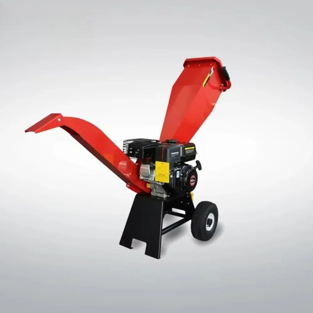 Powerful Engine Powered Branch Garden Leaf and Wood Crusher Shredder Grinder Chipper for Sawdust Production