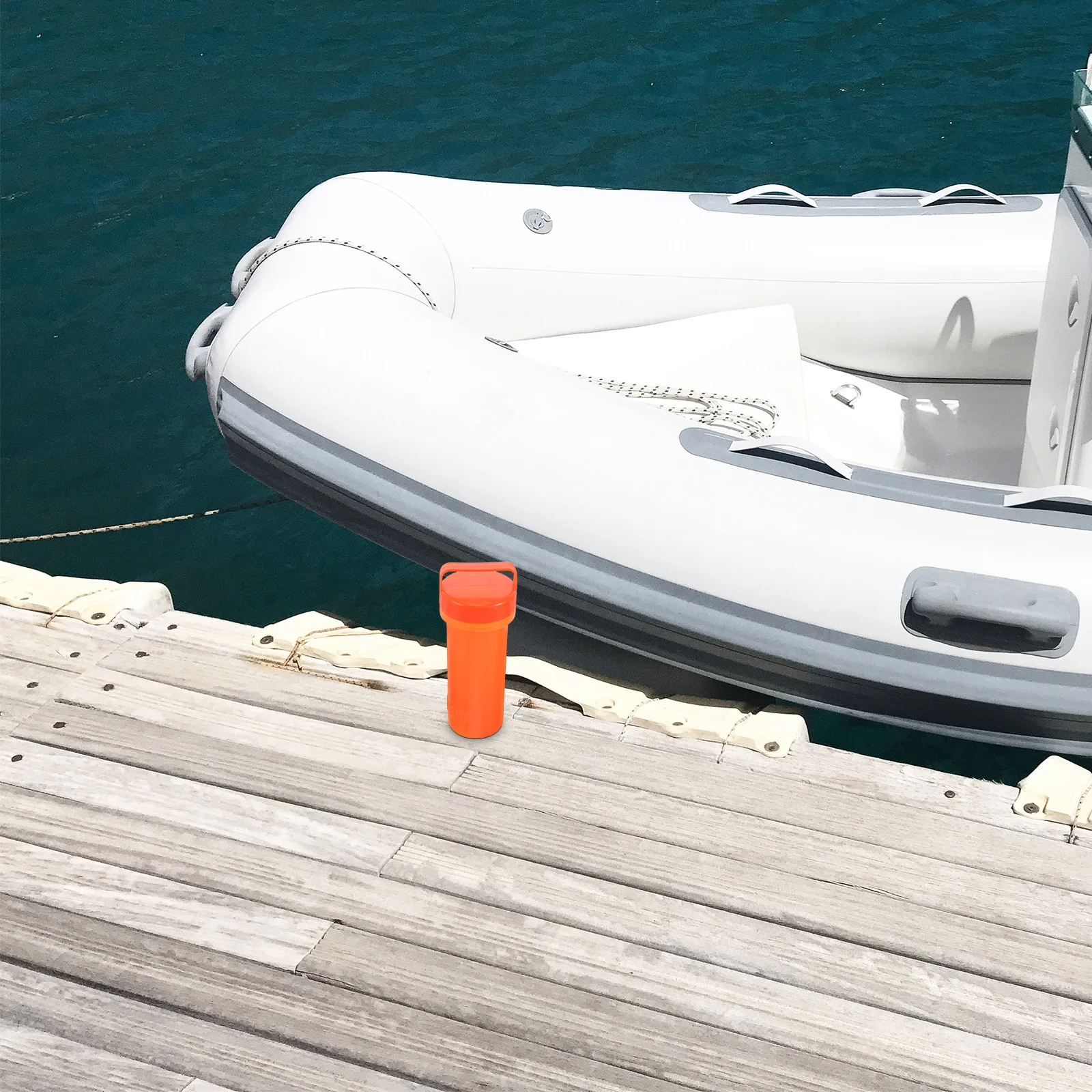 

Inflatable Boat Repair Kit Storage Bucket Organizer Kayak Paddle Patch Tools Durable Protection Wide Application