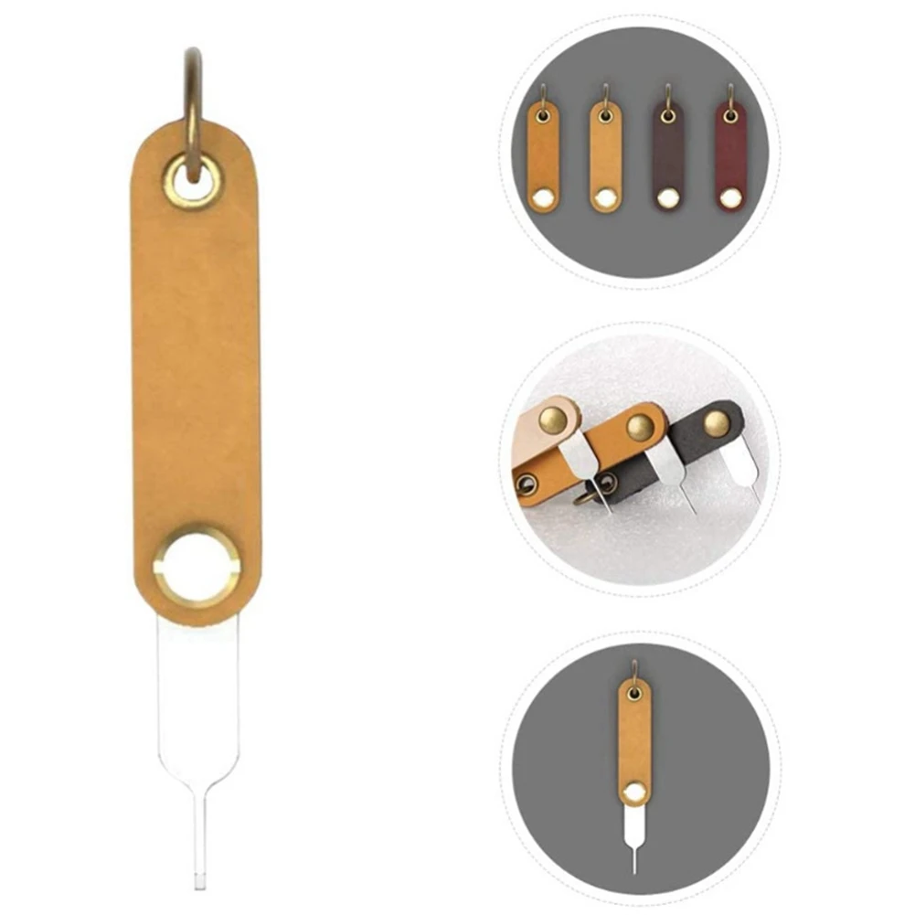 ABDE-6Pcs Eject Sim Card Tray Open Pin Needle Key Tool For Universal Mobile Phone Portable SIM Card Removal Tool