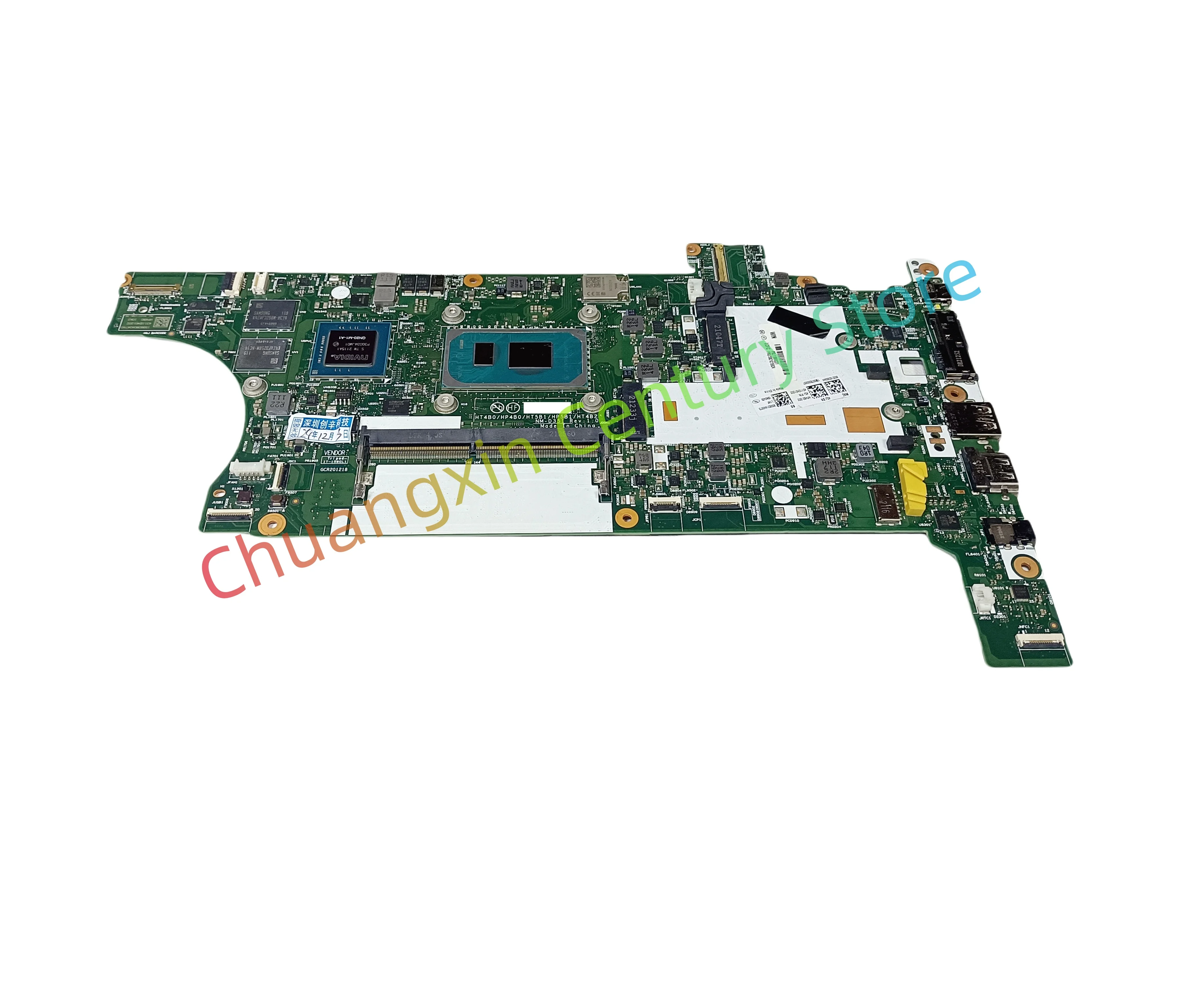 اللوحة الأم NM-D351 لأجهزة الكمبيوتر المحمولة Lenovo Thinkpad T14 Gen 2/T15 Gen 2 مع وحدة المعالجة المركزية: I5 I7-11TH GPU: QN20-M1-A1 T500 RAM: 8GB/16GB
