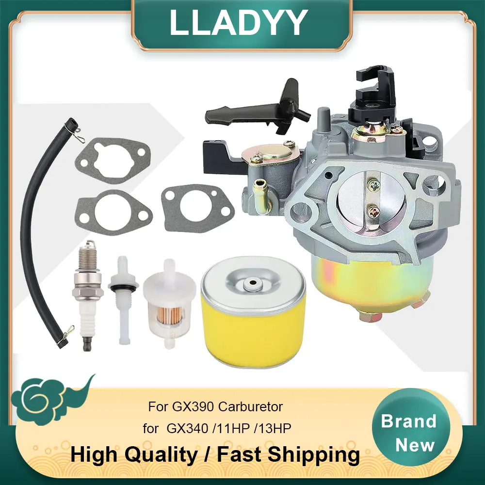 

Replacement Carburetor Kit 16100-ZF6-V01 for Honda GX340 GX390 Engine - 16100-ZF6-V01 11-13HP