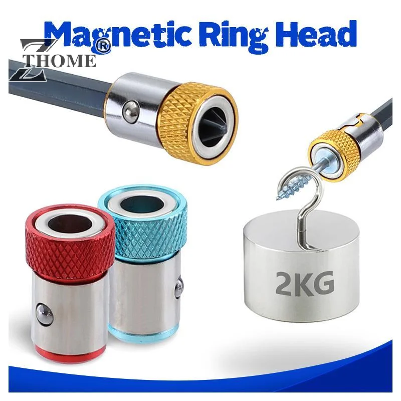 Magnetic Screwdriver Bit Holder Ring With Strong Magnetic Anti Slip Design For Home Repair Woodworking DIY Projects