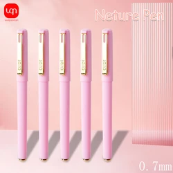 3/6/12pcs Cute Pink Pen Pink Ink for Note-Taking Writing Gel Pen Quick Drying Ink 0.7mm Office Student School Art Supplies