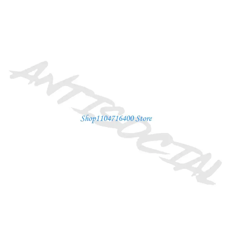 y1gd Youthful Unsociable Personality Decals Waterproof Vehicle Sticker for Cars Waterproof Strong Easy Apply & Remove