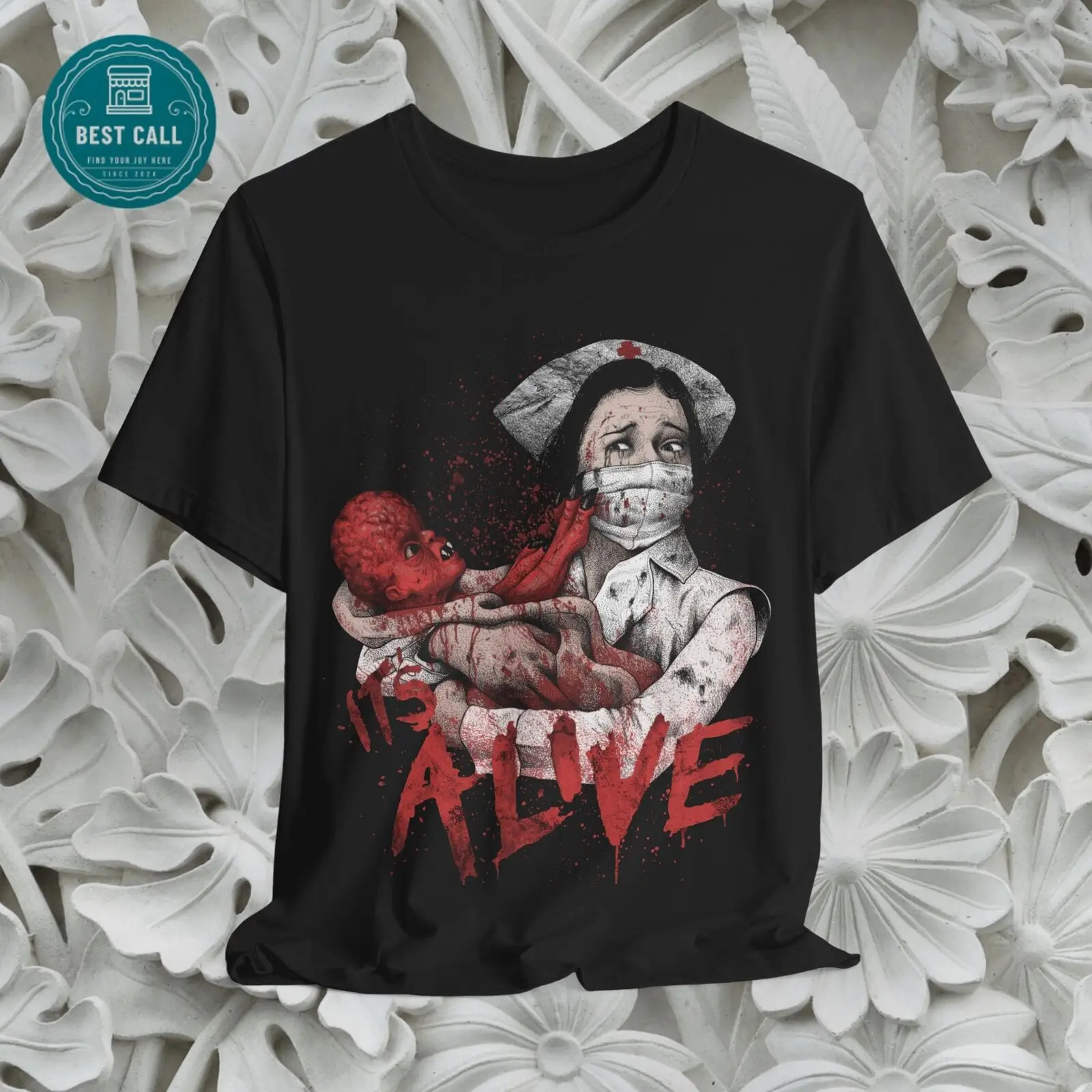 It's Alive  T-shirt, Horror , science fiction,Larry Cohen,baby