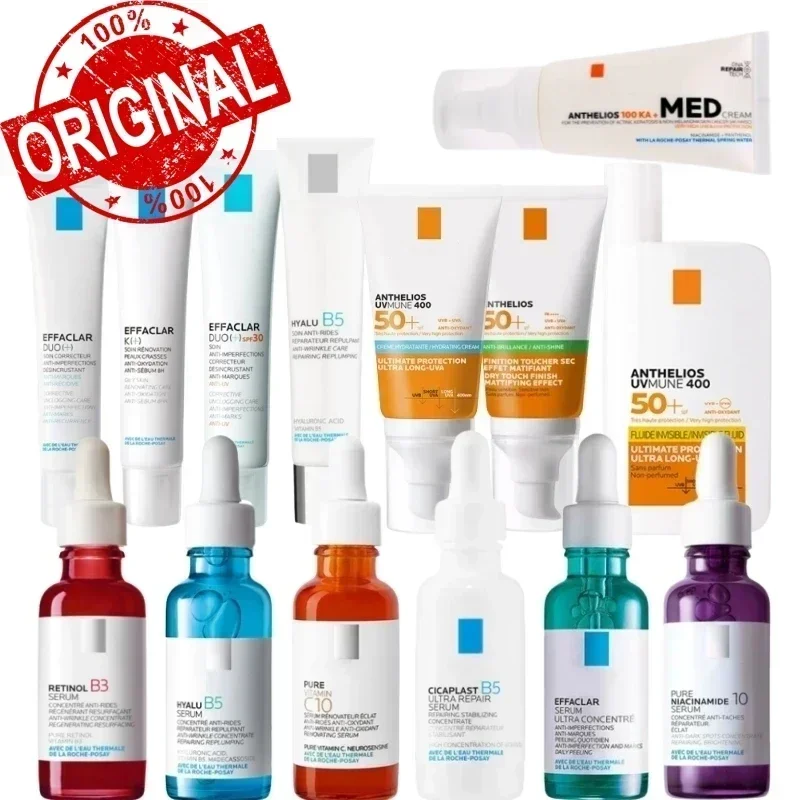 Vitamina C10 Hyalu B5 Effaclar Cicaplast siero crema Effaclar crema solare controllo dell'olio detergente schiumogeno prodotti per la cura della pelle 2024