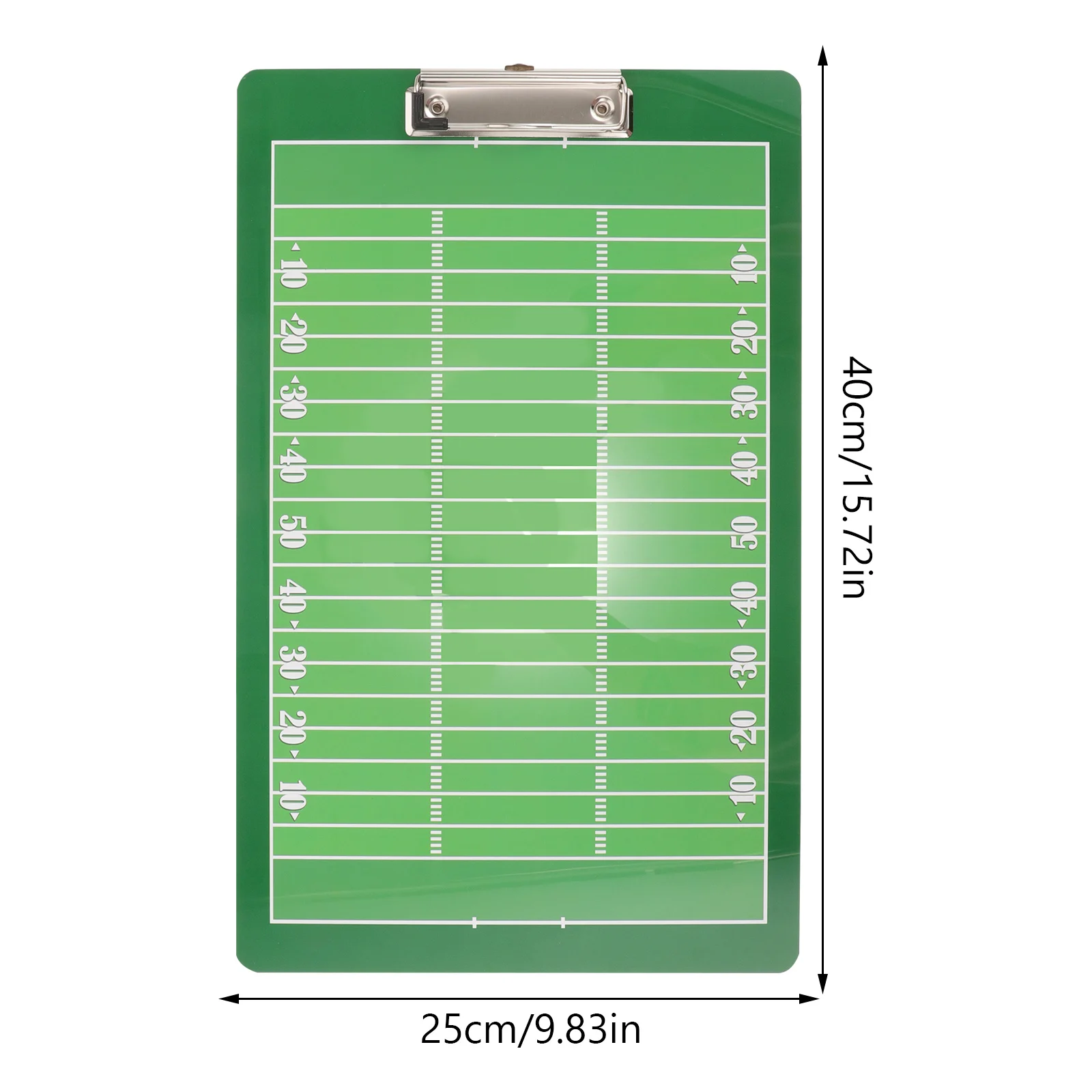 Herbruikbare voetbalcoachingbordset met droog uitwisbaar oppervlak Draagbaar trainingsbord voor tactische buitenspullen