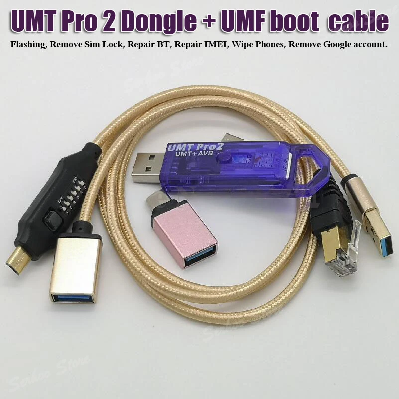 UMT  PRO DONGLE   ( UMT  Dongle + AVB  Dongle ) + UMF Cable