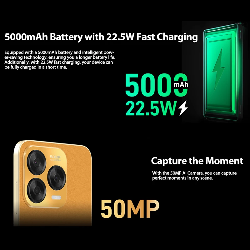 Nubia V70 Design الإصدار العالمي للهاتف المحمول كاميرا 50 ميجابكسل 6.7 بوصة HD + 120 هرتز عرض بطارية 5000 مللي أمبير في الساعة Unisoc T606 ثماني النواة