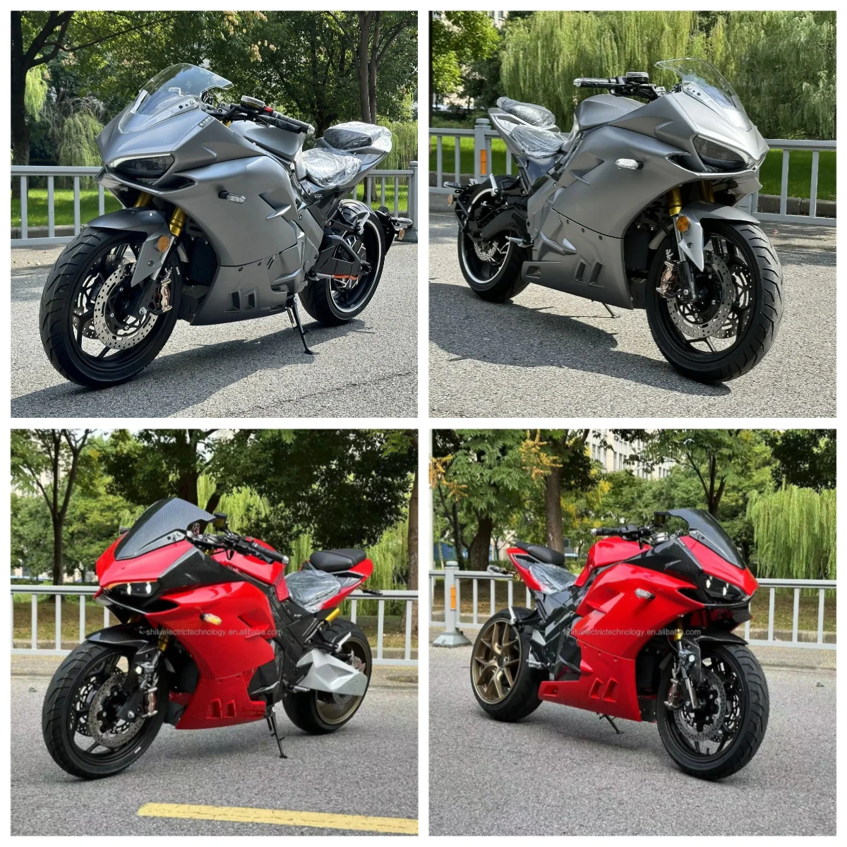 Strovan The Latest Newenergy Lithium Batteryhighspeed DUCATI Full Size Sport Powerful 5000W Customized Cool Electric Scooter Mot