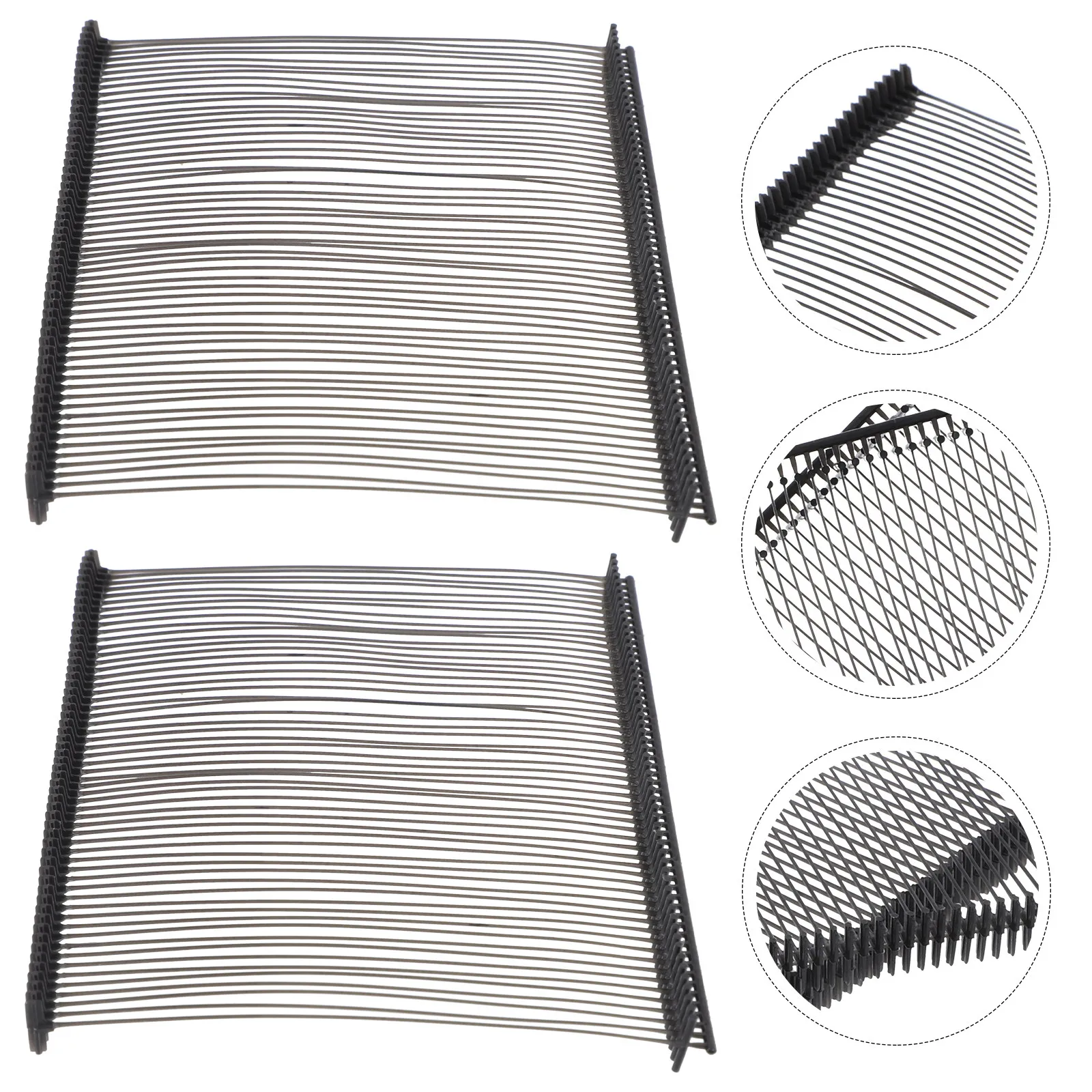 

10000 шт. черных пластиковых креплений-зажимов для этикеток, для одежды, ценников, запасные части для этикетировочных машин