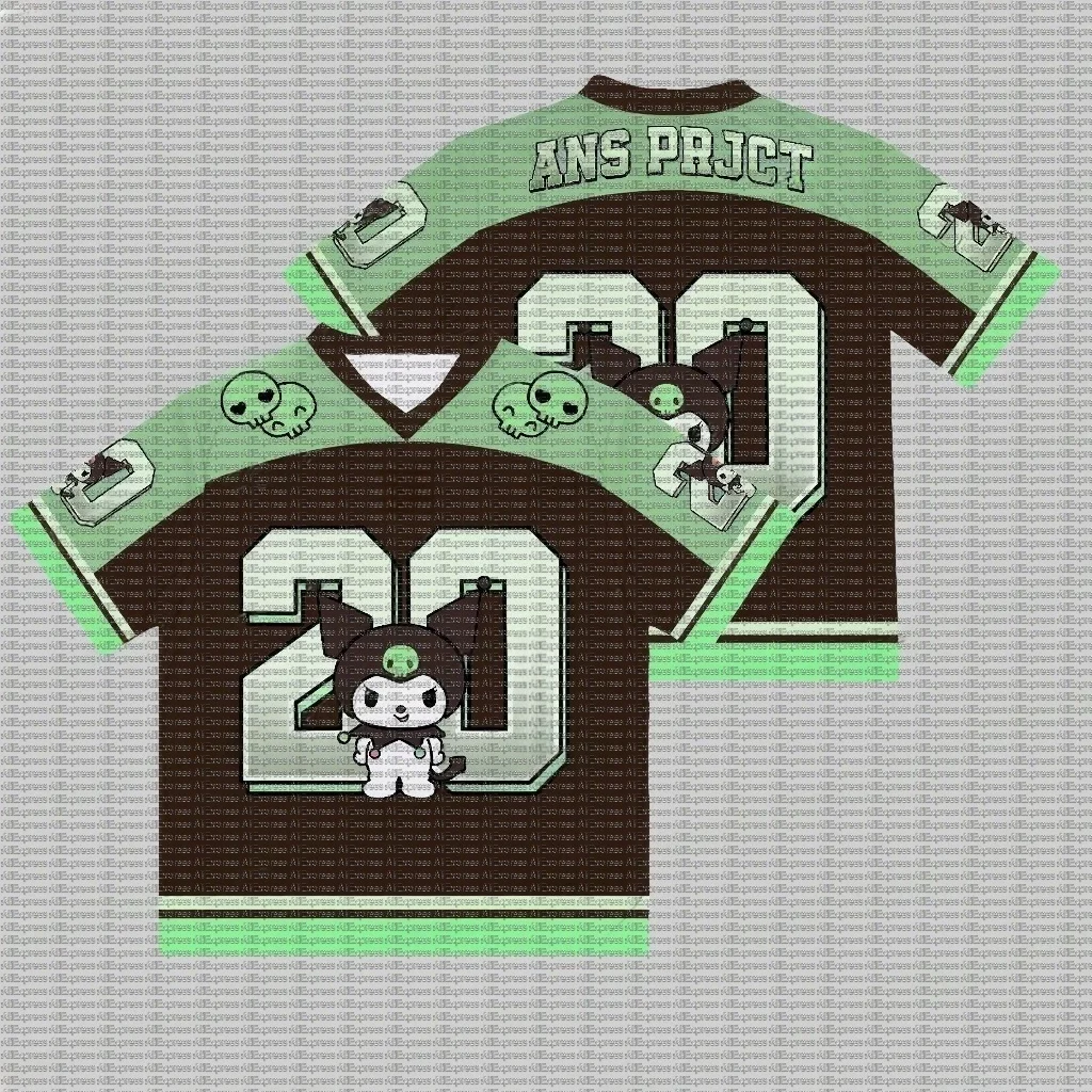 تي شيرت نسائي كاجوال رياضي كورومي ثلاثي الأبعاد بنمط مطبوع، تي شيرت بناتي برقبة دائرية، تي شيرت رياضي خارجي للأطفال البالغين