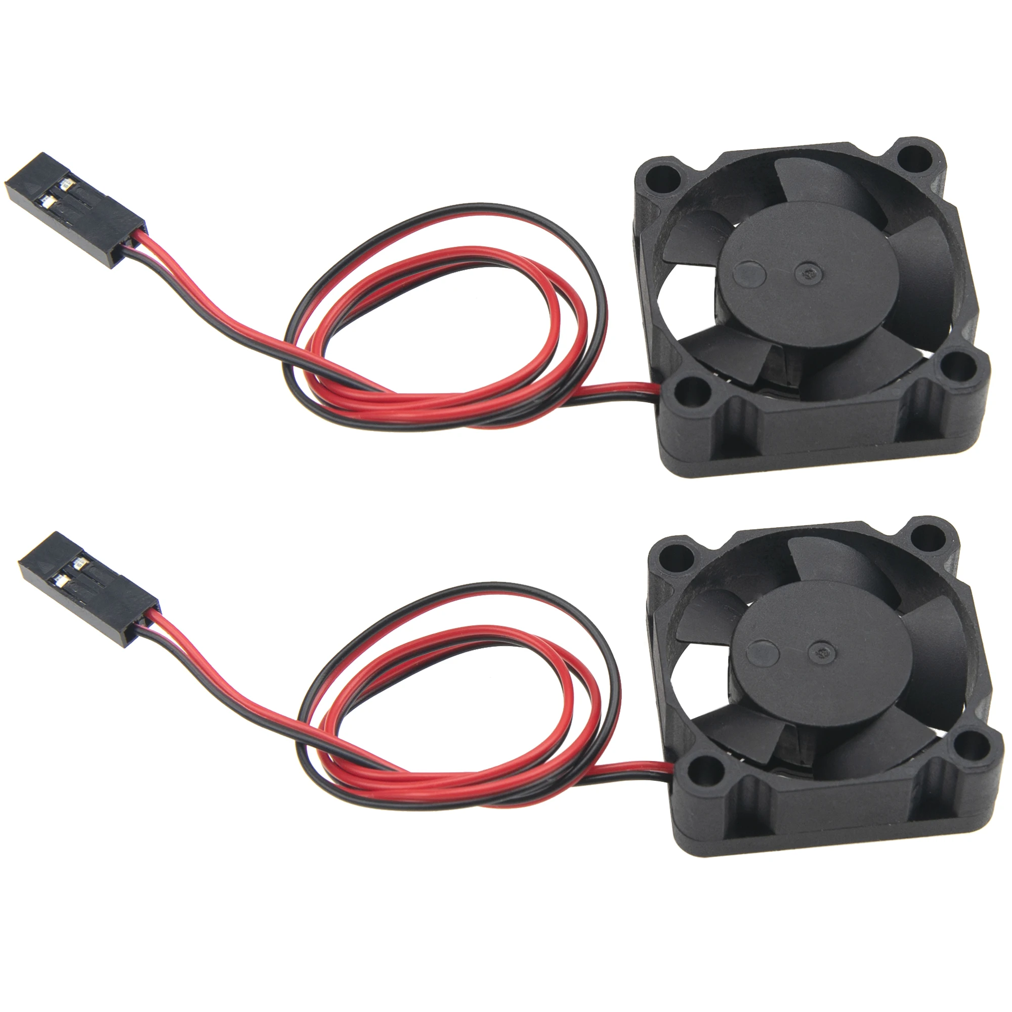 2Pcs Motor Cooling Fan Heatsink 3010 30mmx30mmx10mm Brushless Cooler DC 5V for HSP HPI Wltoys Himoto Tamiya Redcat 1/10 RC Car