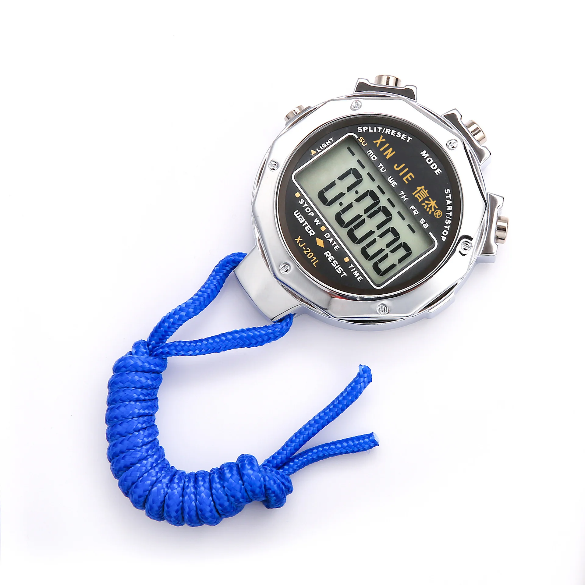 20 قطعة صف واحد ساعة توقيت الموقت السباحة الجري المنافسة اللياقة البدنية الرياضة الحكم المدرب مع توهج في الظلام العد التنازلي