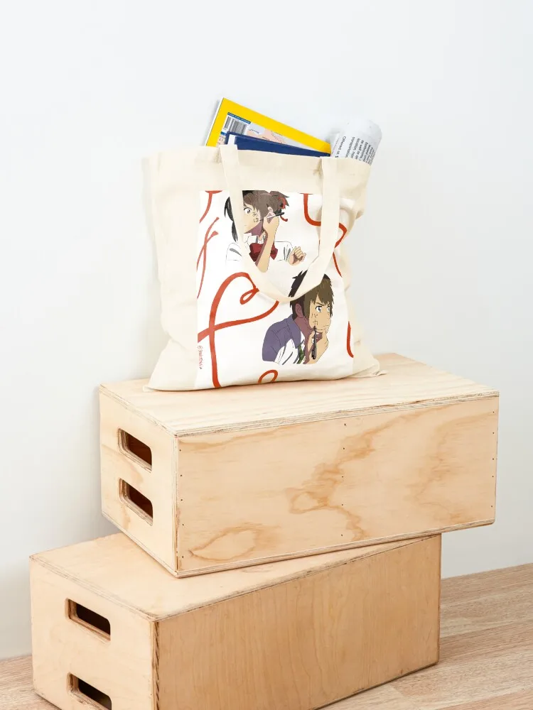 كيمي نو نا وا حمل حقيبة يد أكياس التسوق شنطة هدايا حقيبة الشاطئ