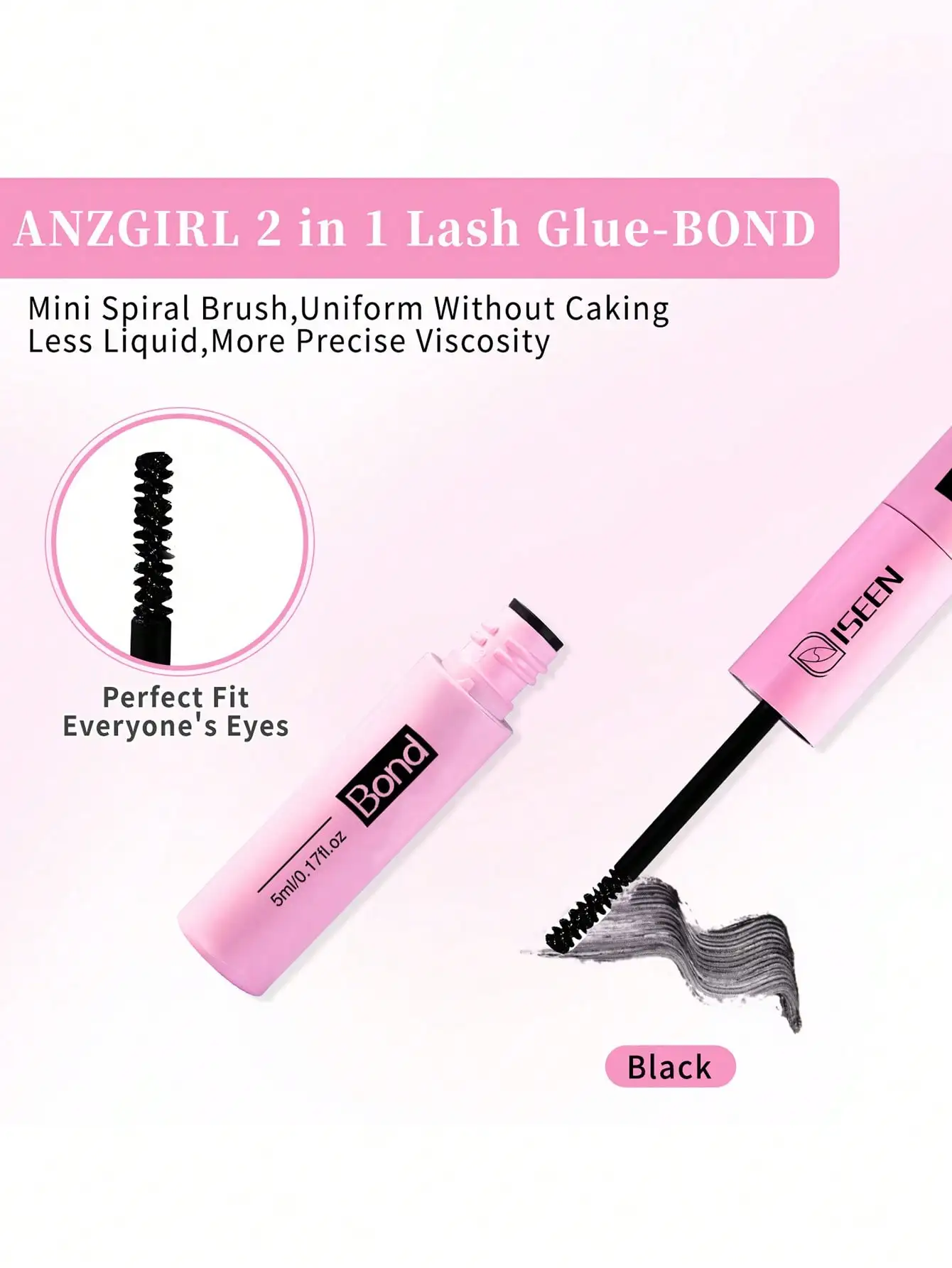 30D/40D/50D Mixed Volume Clusters Eyelash Extension Set Reusable 9-16mm Length, DIY Lash Clusters Kit with Glue