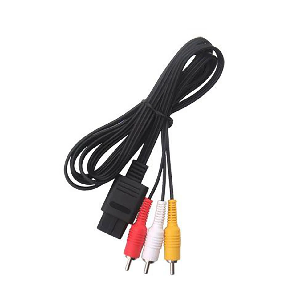 オーディオビデオケーブルOSTENT-AV,Nintendo 64,n64,ゲームキューブ,ngc,snes,sfc,1.8m