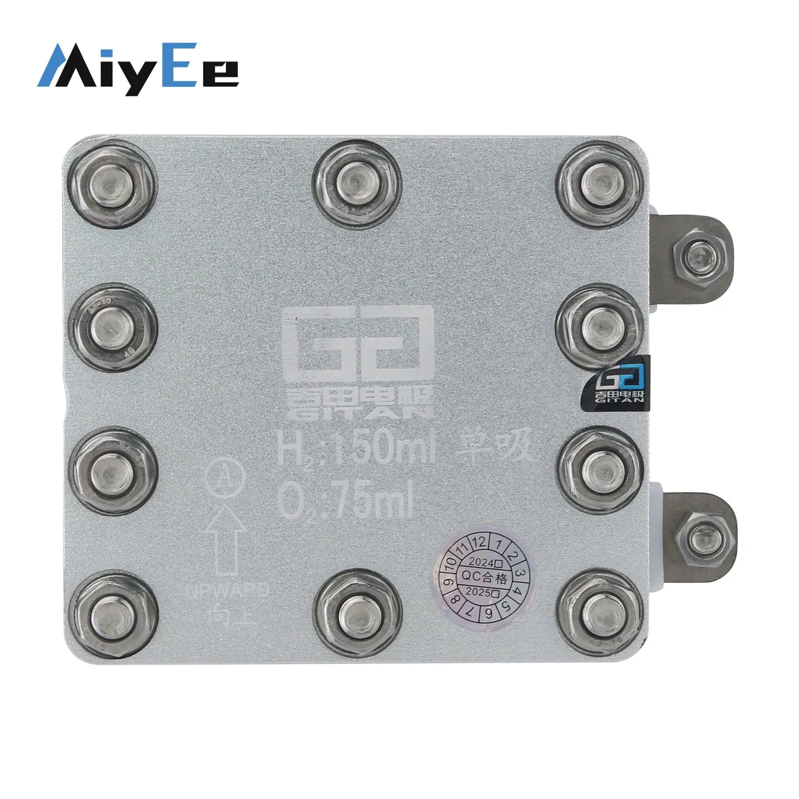 Miyee 150ML / 300ML / 400ML Electrolytic Cell Module PEM Hydrogen Generator for Pure Water and Distilled Water