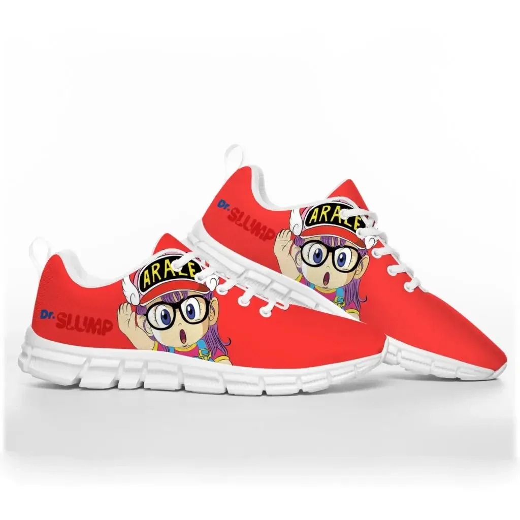 

Anime Manga Cartoon Arale Dr Slump Sports Shoes Mens Womens Teenager Kids Children Sneakers Custom High Quality Couple Shoe