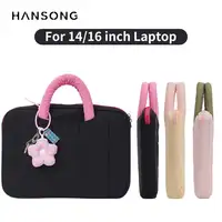 Bolso para tableta de 14/16 pulgadas para iPad 11th A16 10th, funda para Samsung, Xiaomi, HUAWEI, funda a prueba de golpes, bolsa con múltiples bolsillos