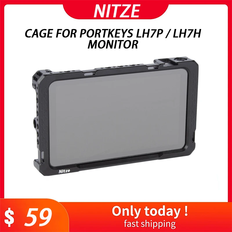 Nitze Cage for PortKeys LH7P / LH7H Monitor - JT-I03A