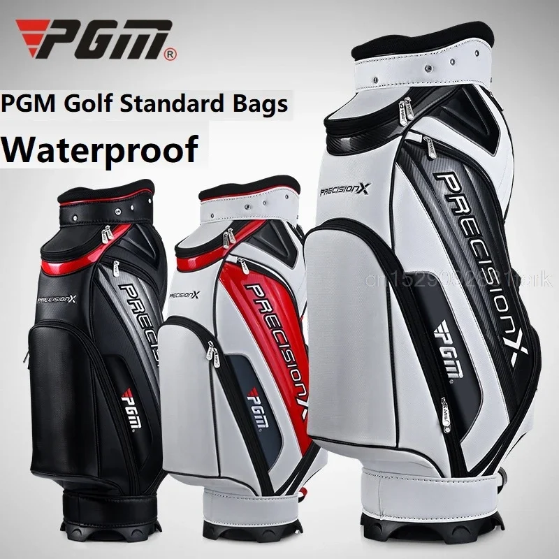 Pgm Golf Sport Package Standard Bag Waterproof Professional Staff Bag Cover Hold A Full Set Clubs Big Capacity Sport Bags