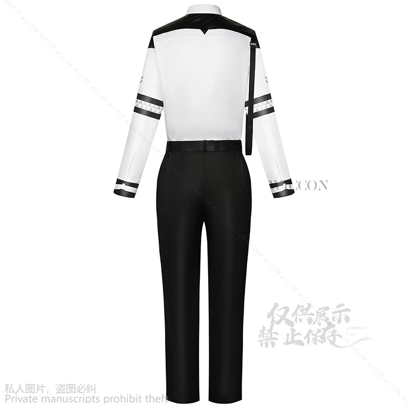 Xavier Cosplay Game Love And DeepSpace Cos Costume Prop Clothes Wig Uniform Shirt Tie Suit Man Set Halloween Party Play Seiya image 3