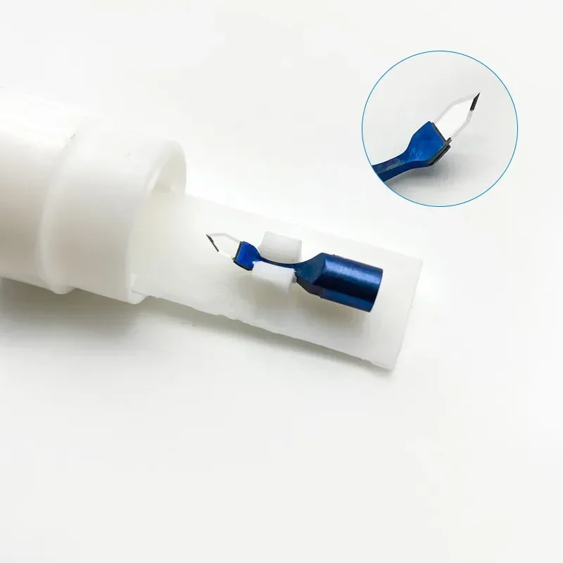 

Ophthalmic Sapphire Clear Cornea Blades Knife Head only Blades /Knife Tip Head For Eye Surgical Instrument 1PCS